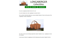 Desktop Screenshot of longabergercollectibles.com