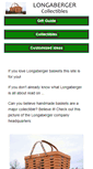 Mobile Screenshot of longabergercollectibles.com