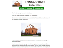 Tablet Screenshot of longabergercollectibles.com